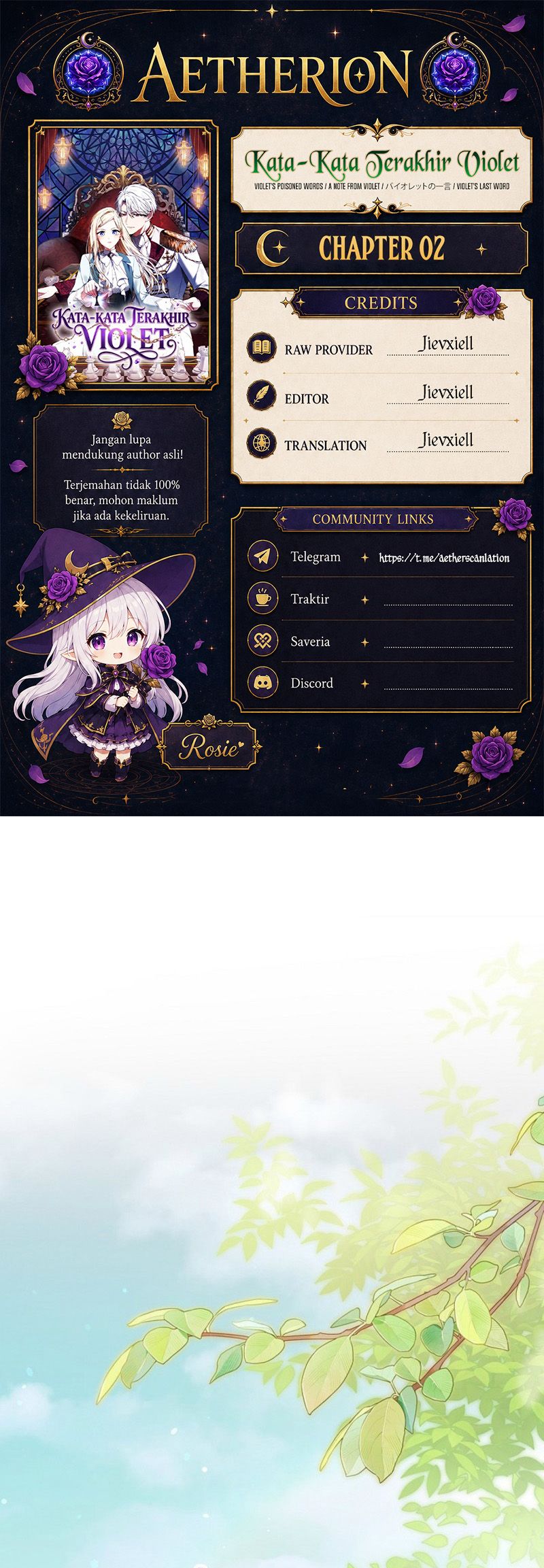 Baca A Word from Violet - Chapter 2 halaman 1