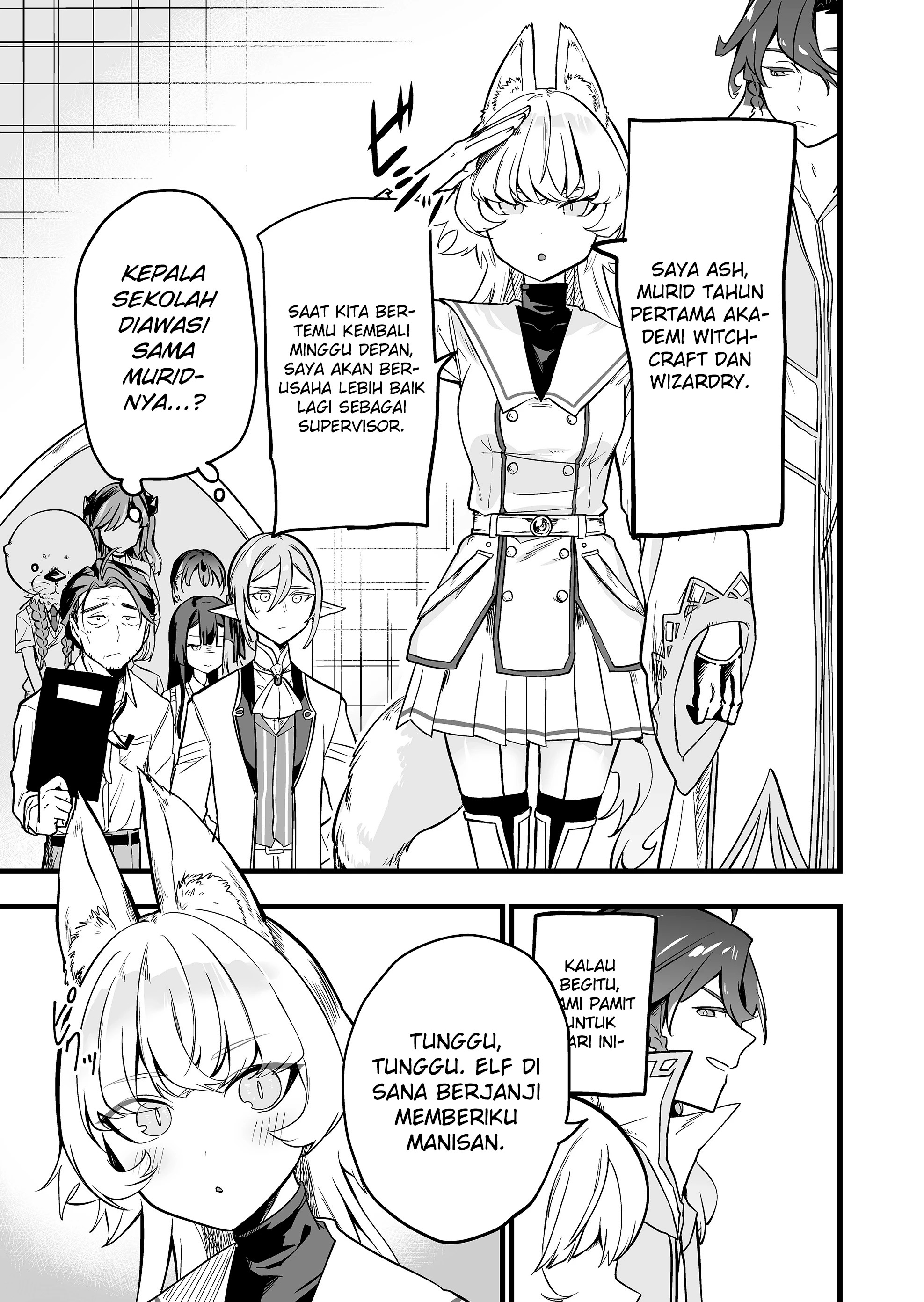 Ano Toki Tasukete Itadaita Monster Musume desu chapter 58 halaman 8