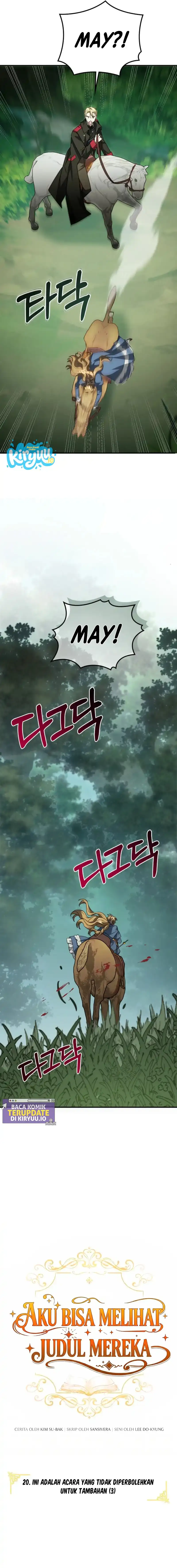 Baca I Can See Their Titles - Chapter 20 halaman 8