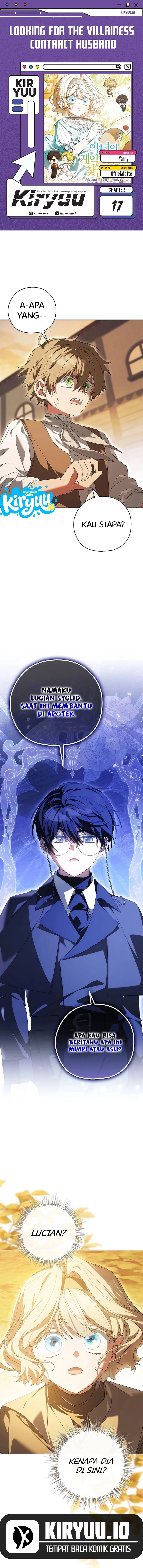 Baca Looking for the Villainess’s Contract Husband - Chapter 17 halaman 1