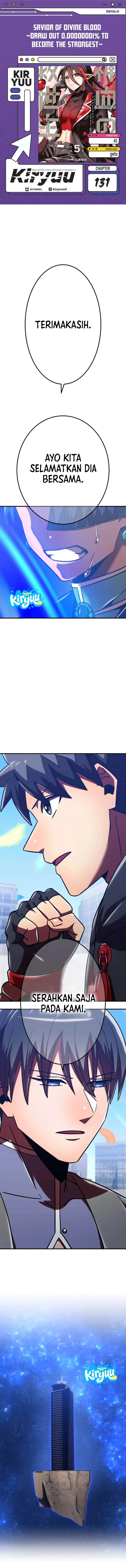 Baca Savior of Divine Blood ~Draw Out 0.00000001% To Become the Strongest~ - Chapter 131 halaman 1