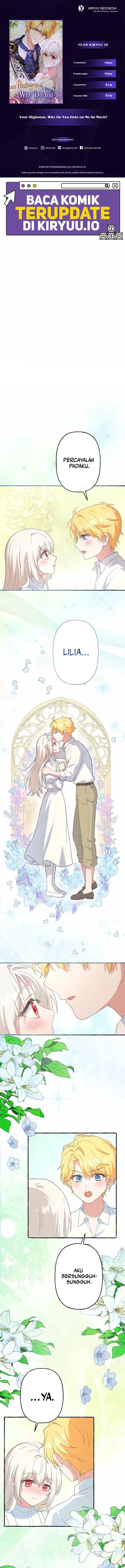 Baca Your Highness, Why Do You Dote on Me So Much? - Chapter 3 halaman 1