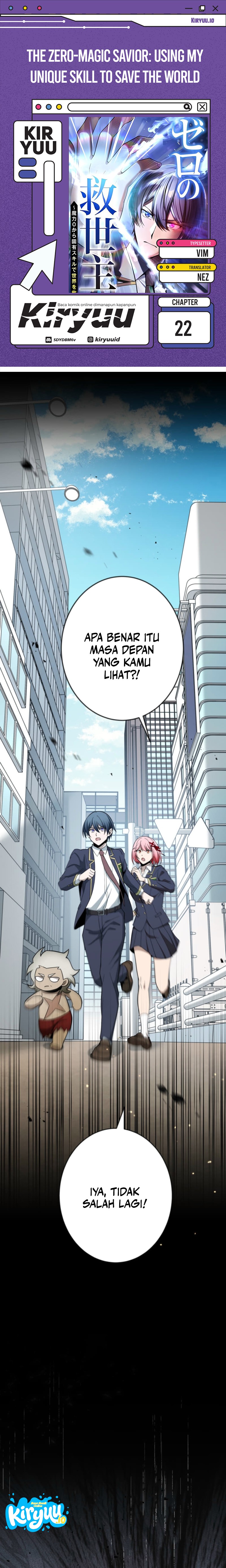 Baca The Zero-Magic Savior: Using My Unique Skill to Save the World - Chapter 22 halaman 1