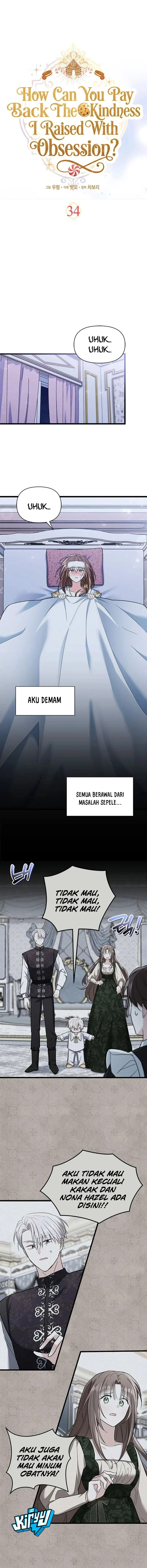Baca How Can You Pay Back The Kindness I Raised With Obsession? - Chapter 34 halaman 8