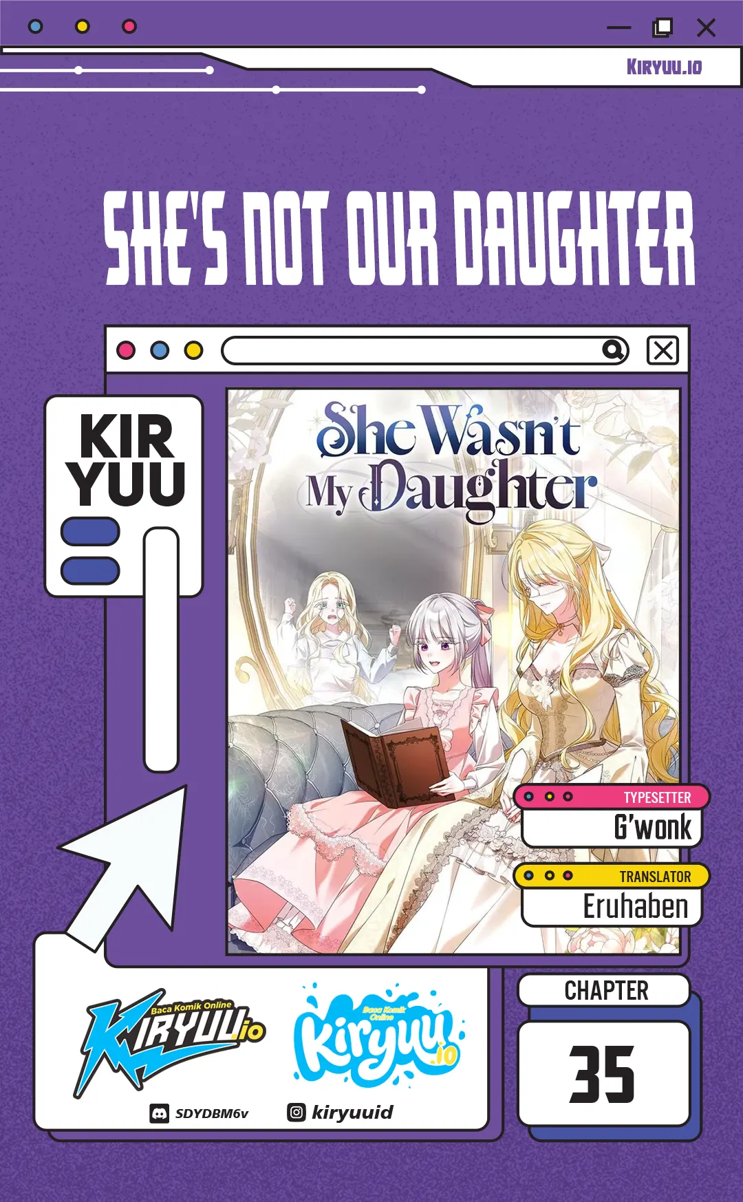 Baca She’s Not Our Daughter! - Chapter 35 halaman 1
