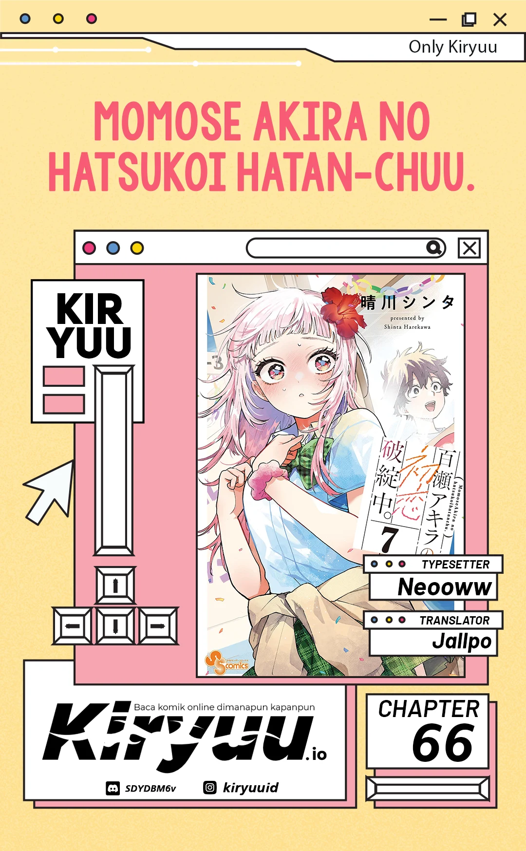 Baca Momose Akira no Hatsukoi Hatan-chuu. - Chapter 66 halaman 1