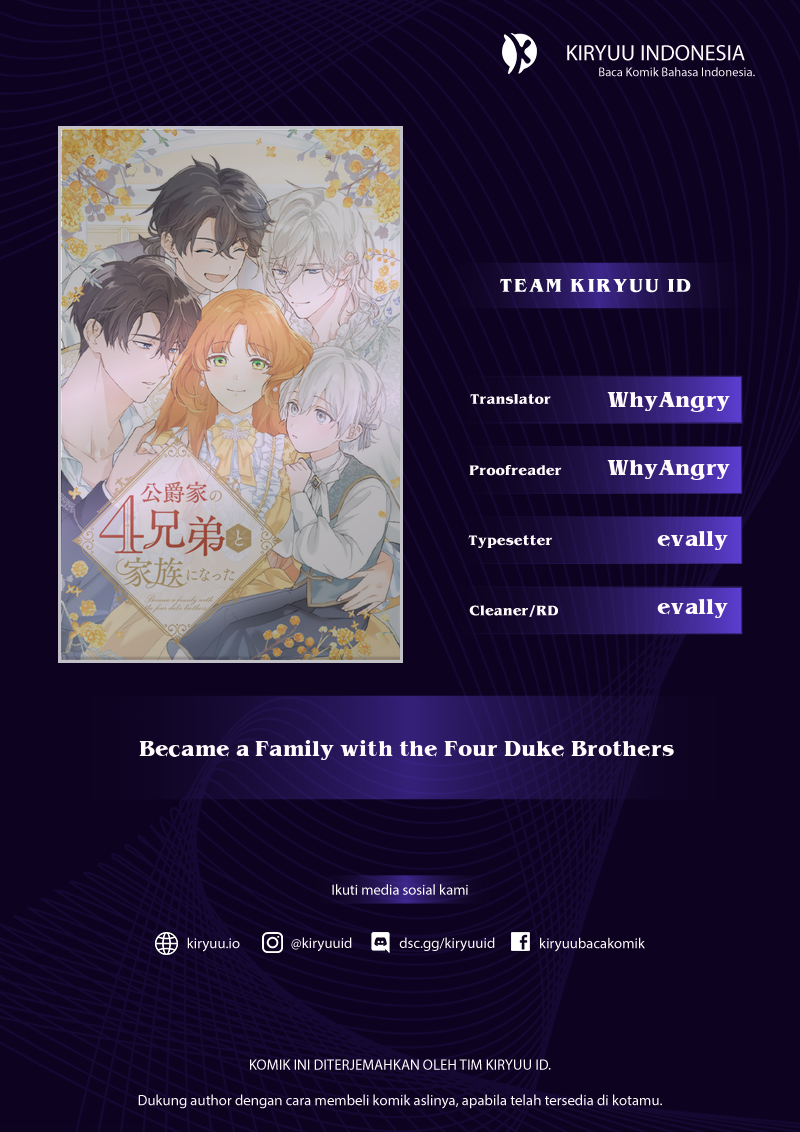 Baca Became a Family with the Four Duke Brothers - Chapter 17 halaman 1