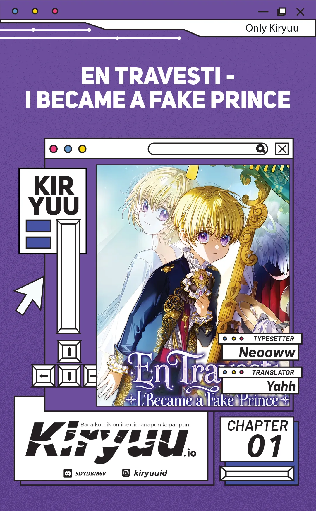 Baca En Travesti - I Became a Fake Prince - Chapter 1 halaman 1