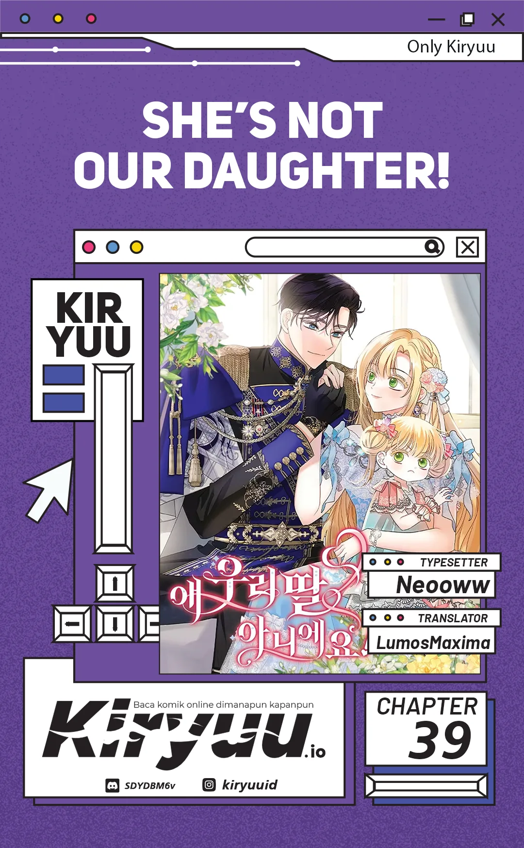 Baca She’s Not Our Daughter! - Chapter 39 halaman 1