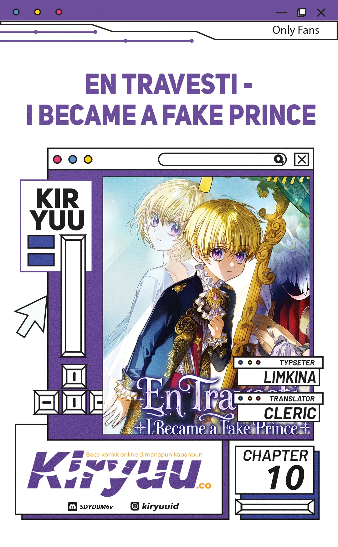 Baca En Travesti - I Became a Fake Prince - Chapter 10 halaman 1