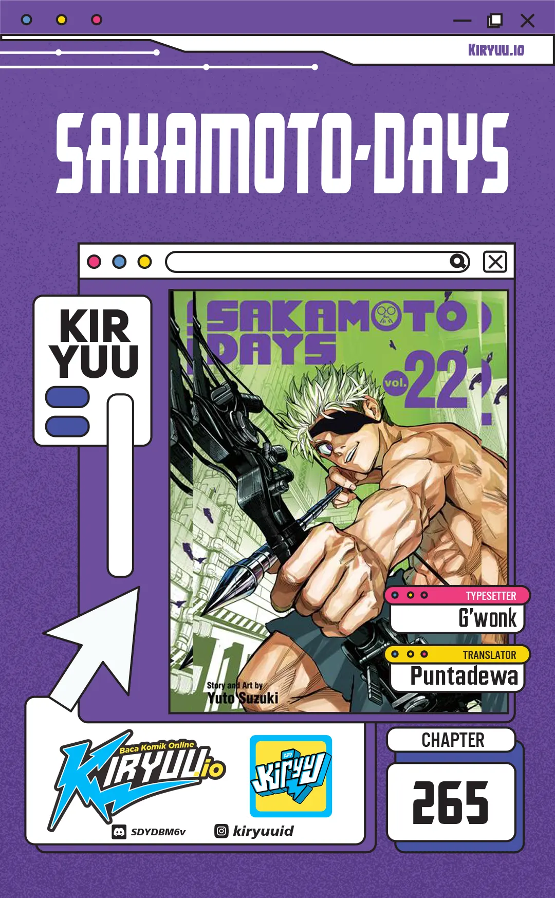 Baca Sakamoto Days - Chapter 265 halaman 1