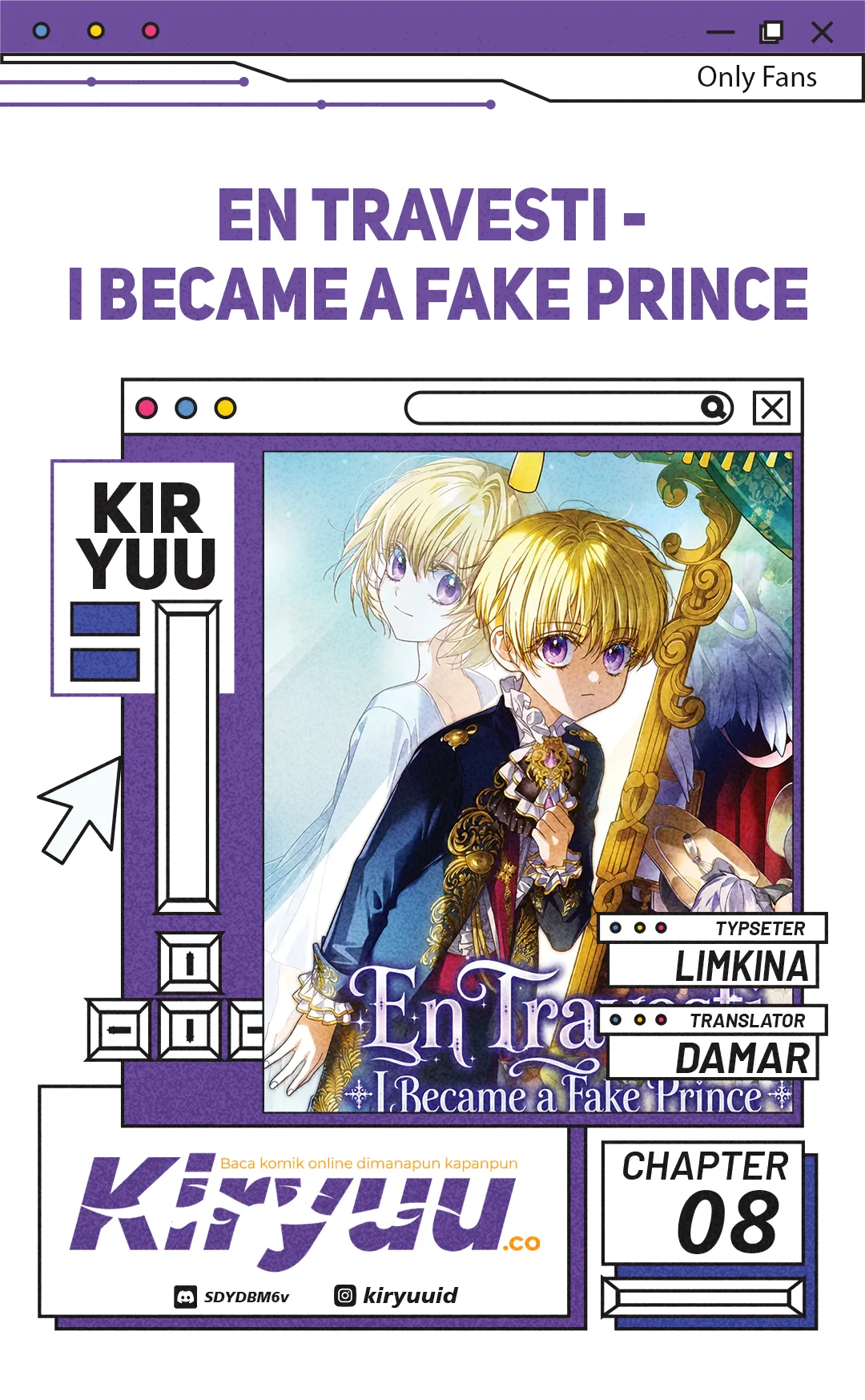 Baca En Travesti - I Became a Fake Prince - Chapter 8 halaman 1