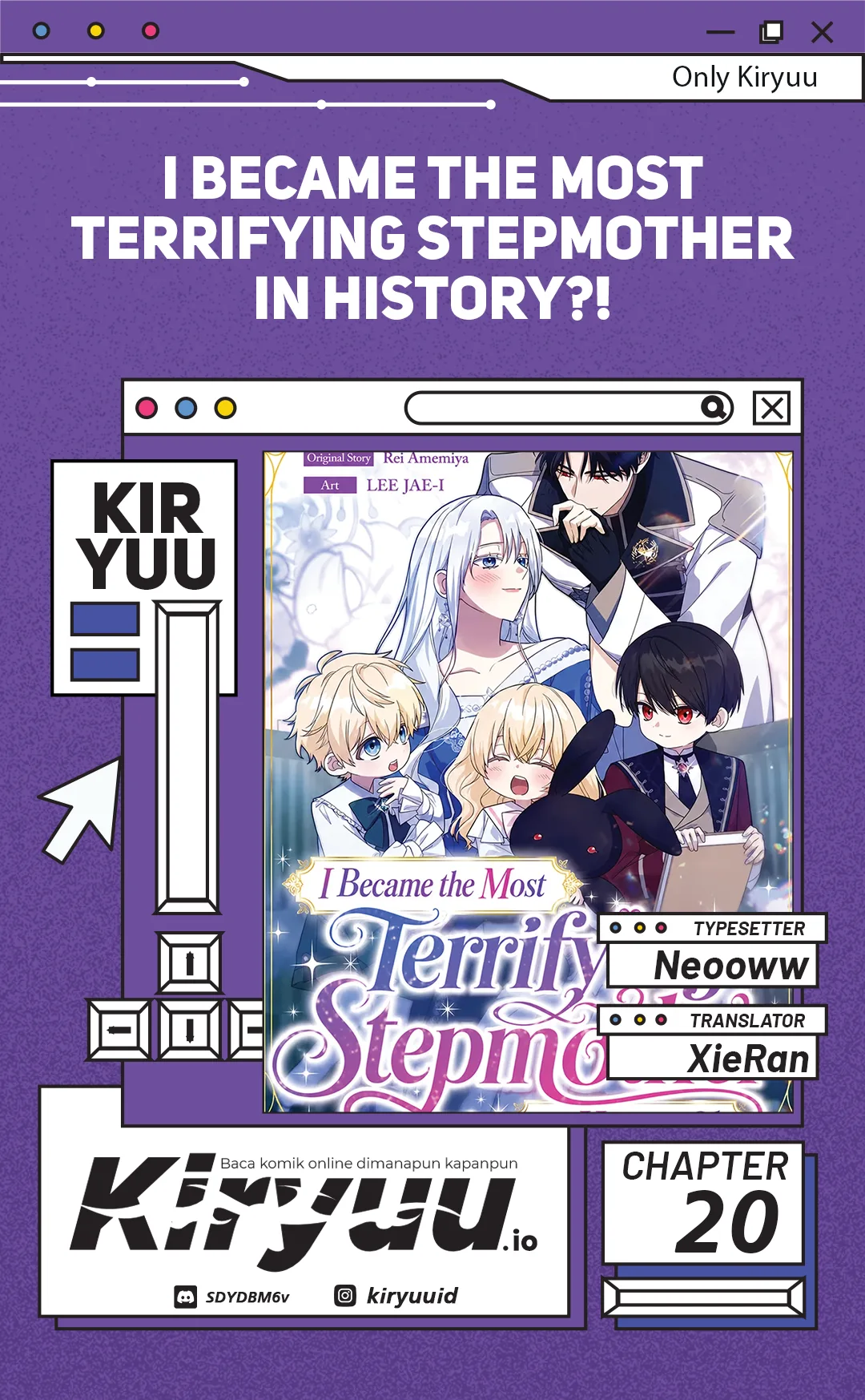 Baca I Became the Most Terrifying Stepmother in History?! - Chapter 20 halaman 1