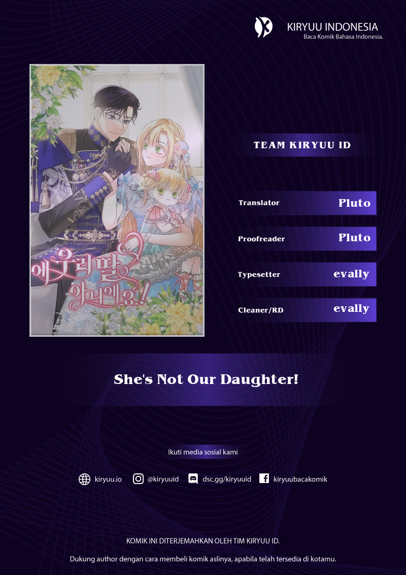Baca She’s Not Our Daughter! - Chapter 41 halaman 1