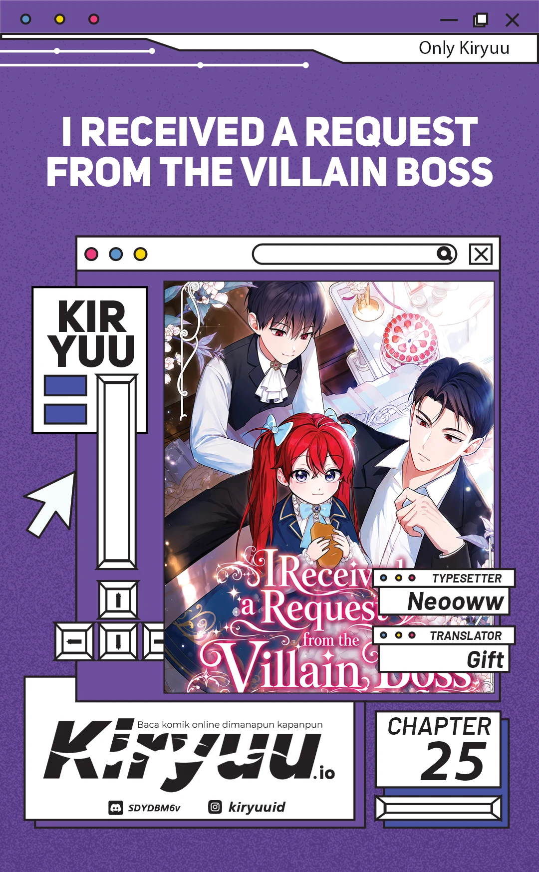 Baca I Received a Request from the Villain Boss - Chapter 25 halaman 1
