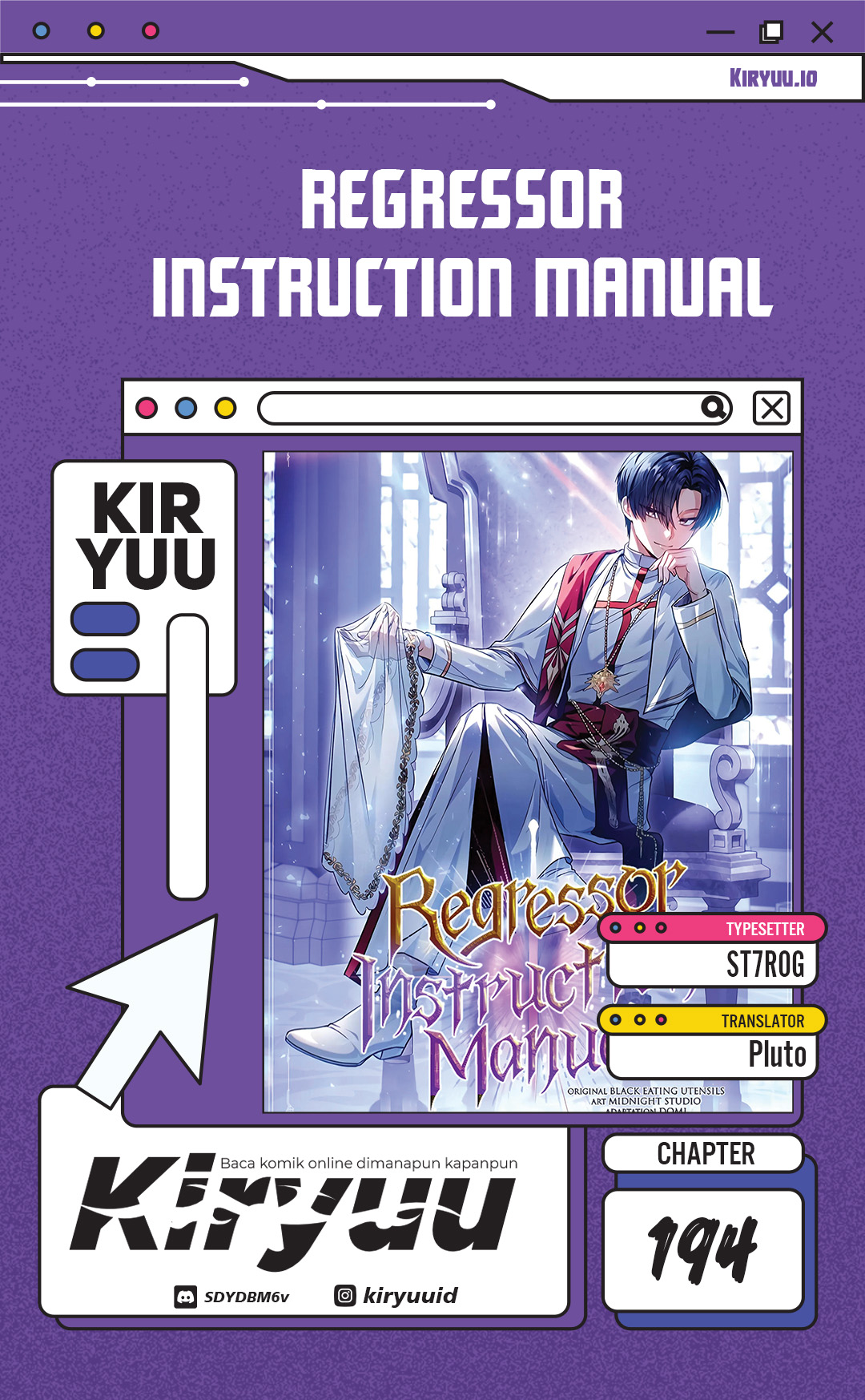 Baca Regressor Instruction Manual - Chapter 194 halaman 1
