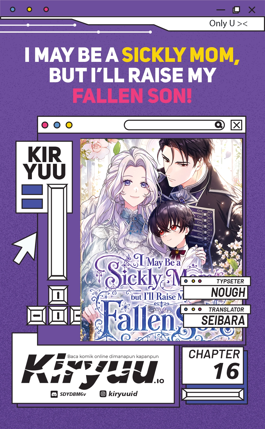 Baca I May Be a Sickly Mom, but I’ll Raise My Fallen Son! - Chapter 16 halaman 1
