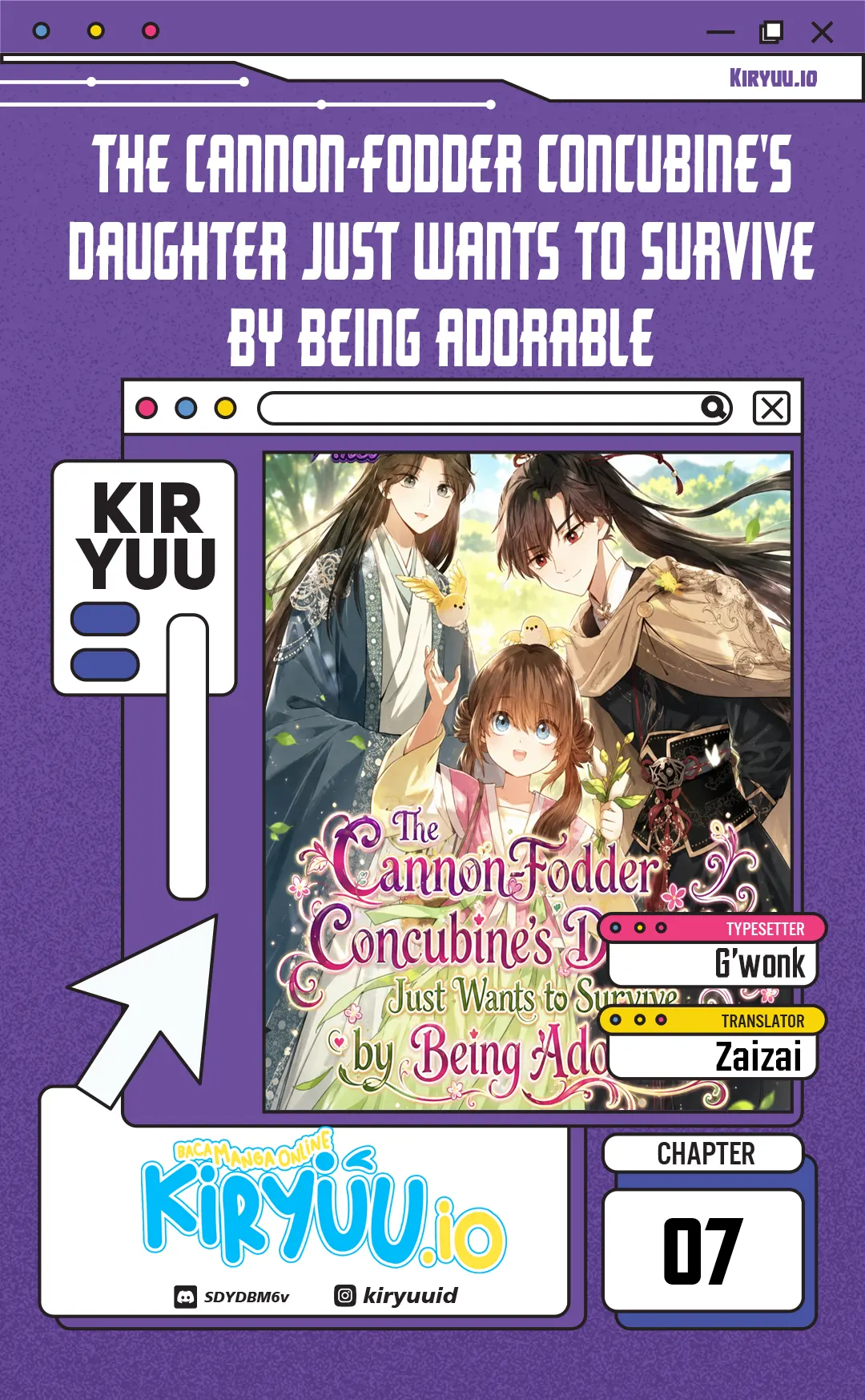 Baca The Cannon-Fodder Concubine’s Daughter Just Wants to Survive by Being Adorable Chapter 7 Bahasa Indonesia page 6