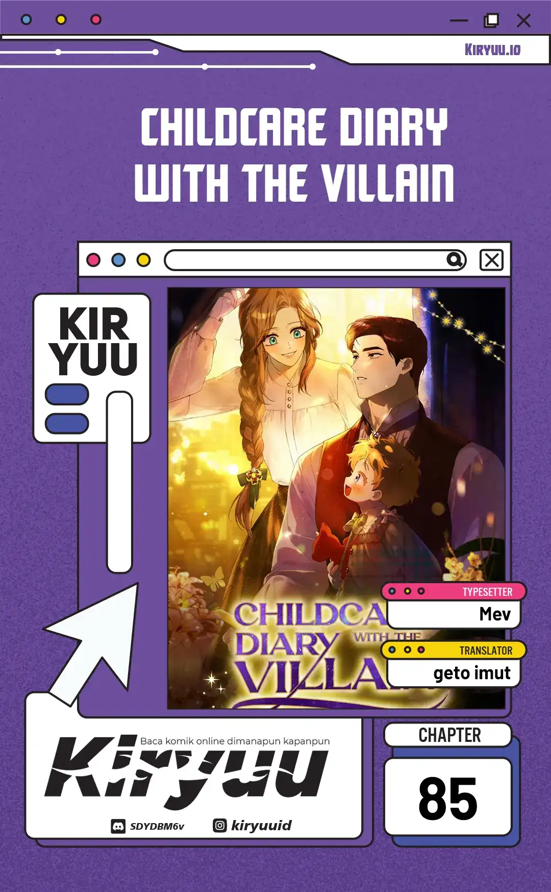 Baca Childcare Diary With the Villain - Chapter 85 halaman 1