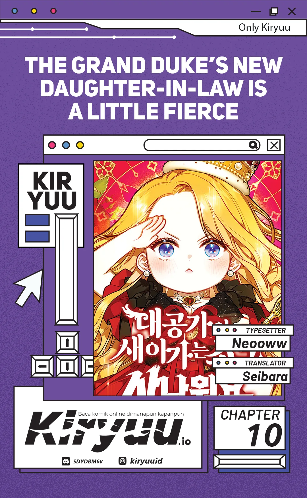 Baca The Grand Duke’s New Daughter-in-Law Is a Little Fierce - Chapter 10 halaman 1