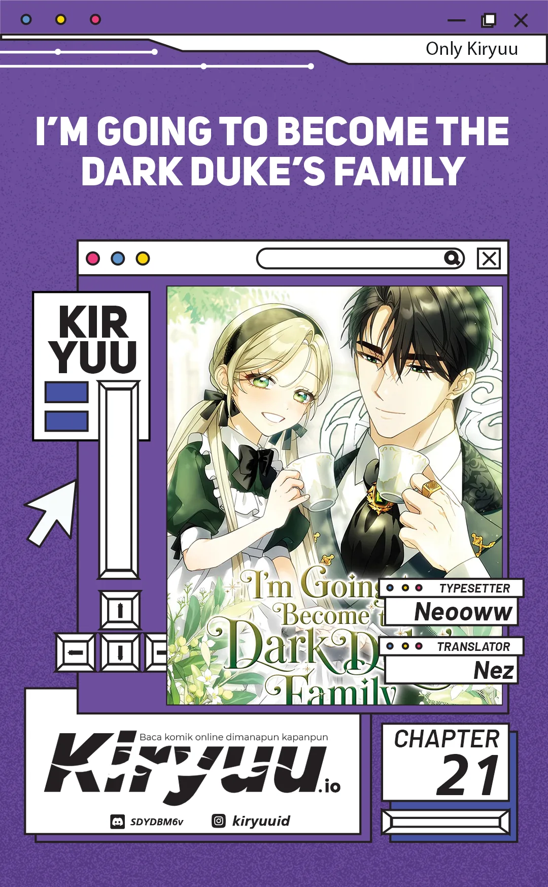 Baca I’m Going to Become the Dark Duke’s Family - Chapter 21 halaman 1