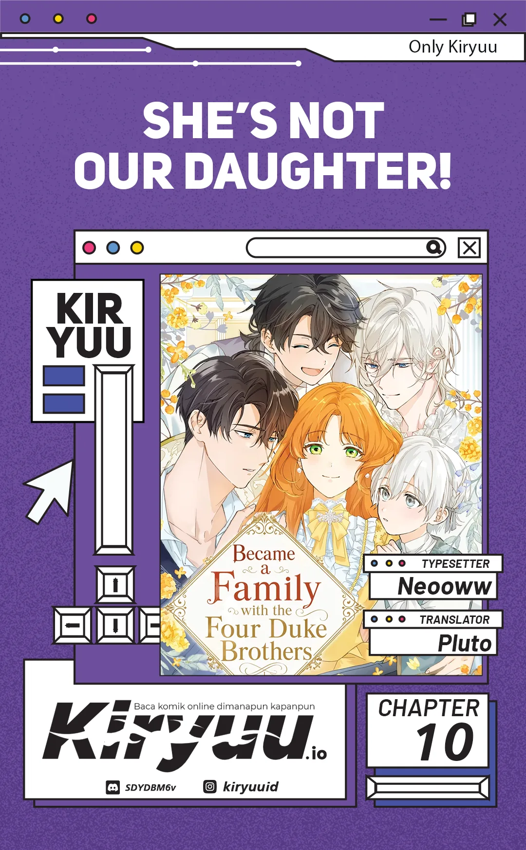 Baca Became a Family with the Four Duke Brothers - Chapter 10 halaman 1
