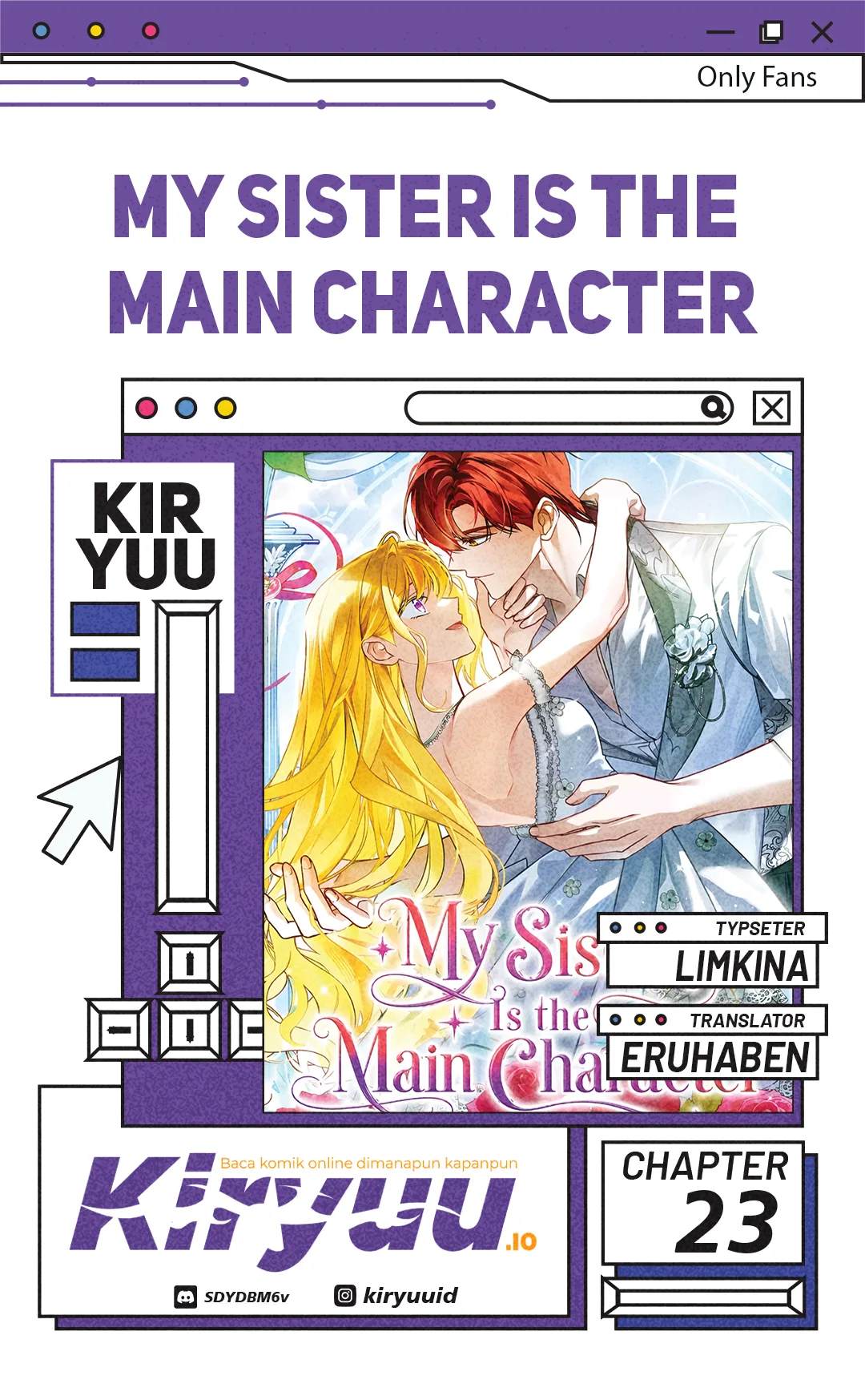 Baca My Sister Is the Main Character Chapter 23 Bahasa Indonesia page 6