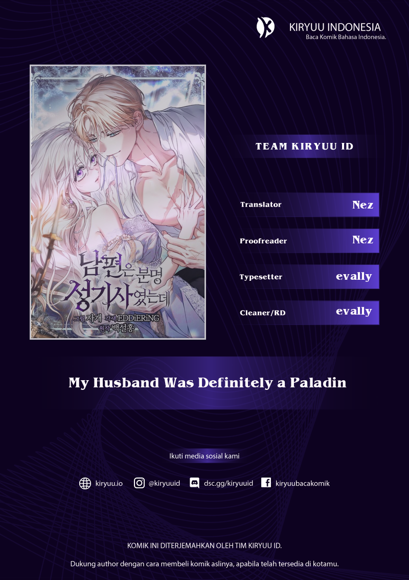 Baca My Husband Was Definitely a Paladin - Chapter 6 halaman 1