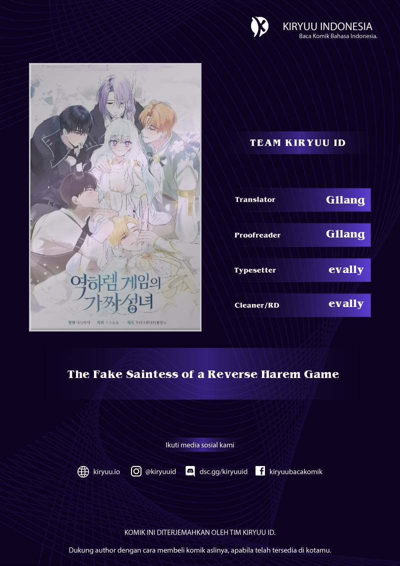 Baca The Fake Saintess of a Reverse Harem Game - Chapter 2 halaman 1