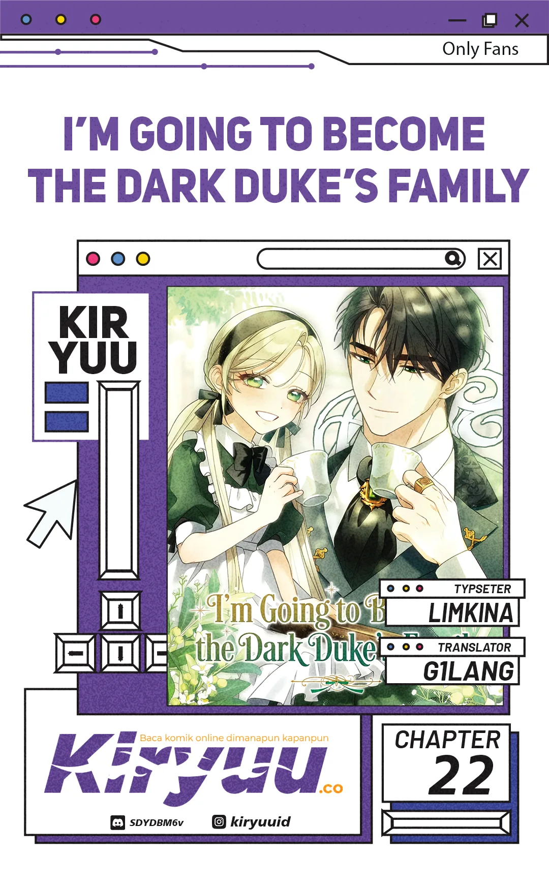 Baca I’m Going to Become the Dark Duke’s Family - Chapter 22 halaman 1