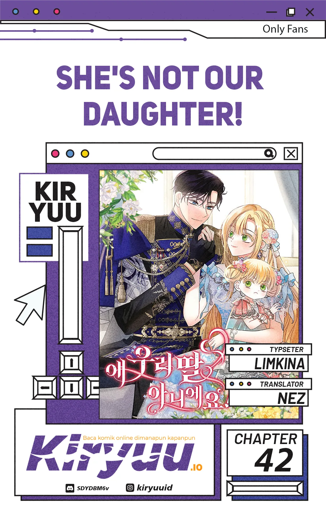 Baca She’s Not Our Daughter! - Chapter 42 halaman 1