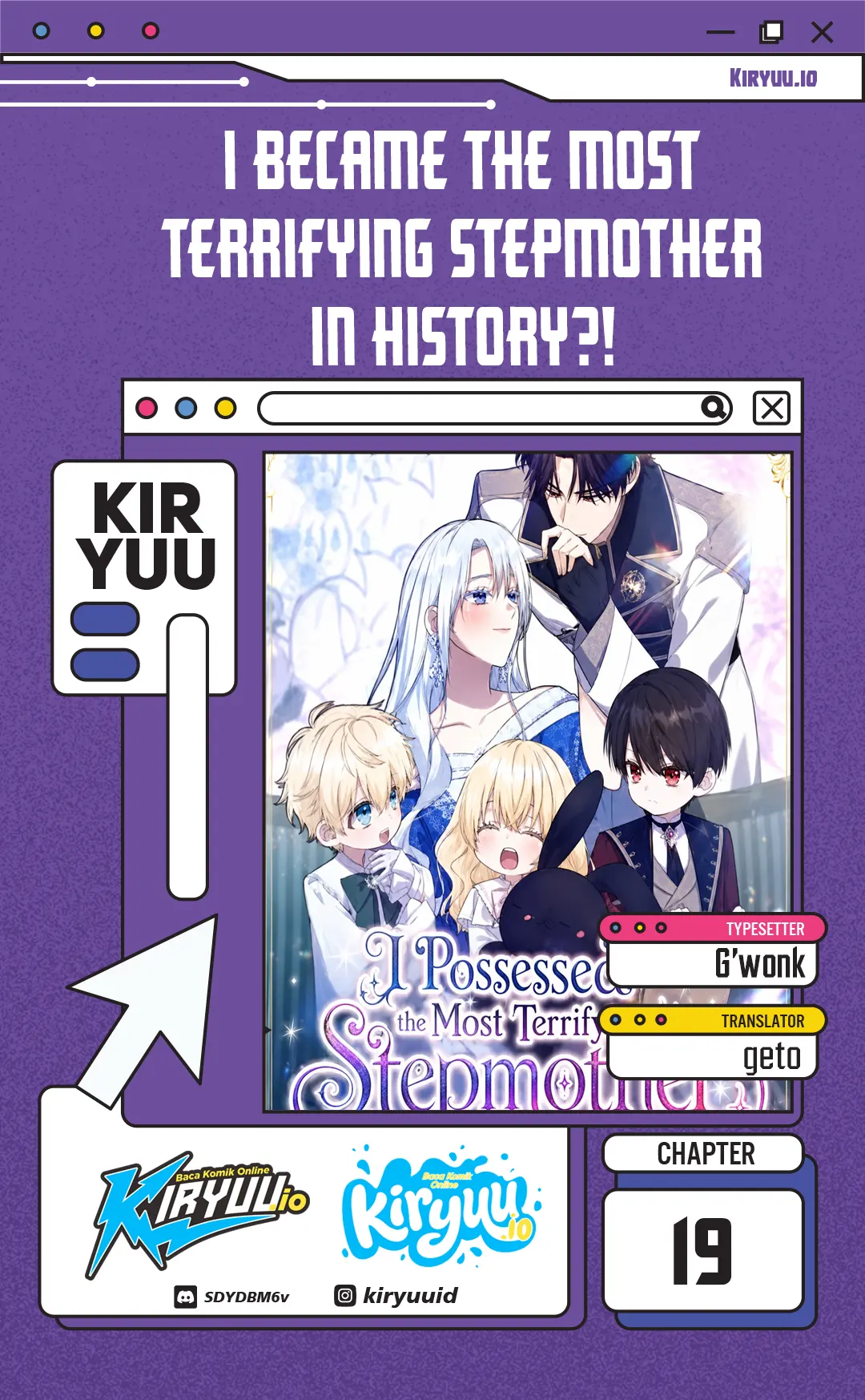 Baca I Became the Most Terrifying Stepmother in History?! - Chapter 19 halaman 1
