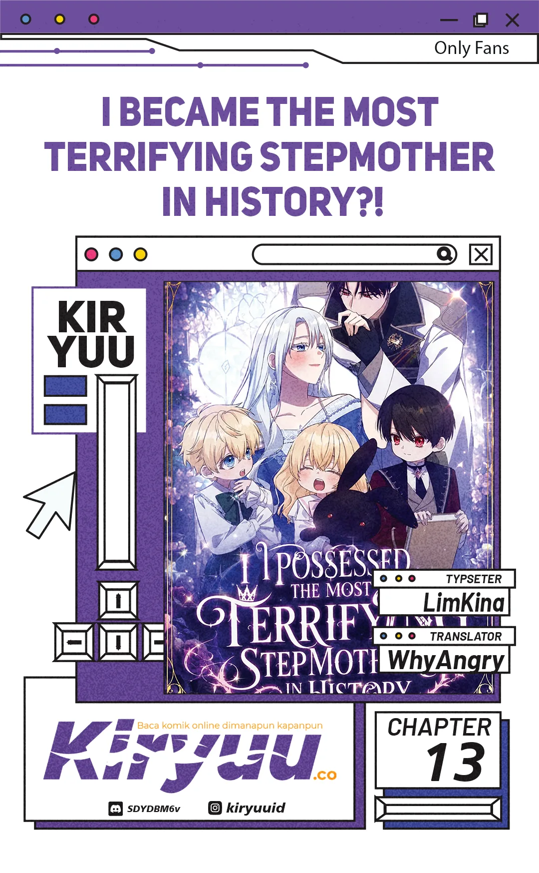Baca I Became the Most Terrifying Stepmother in History?! - Chapter 13 halaman 1