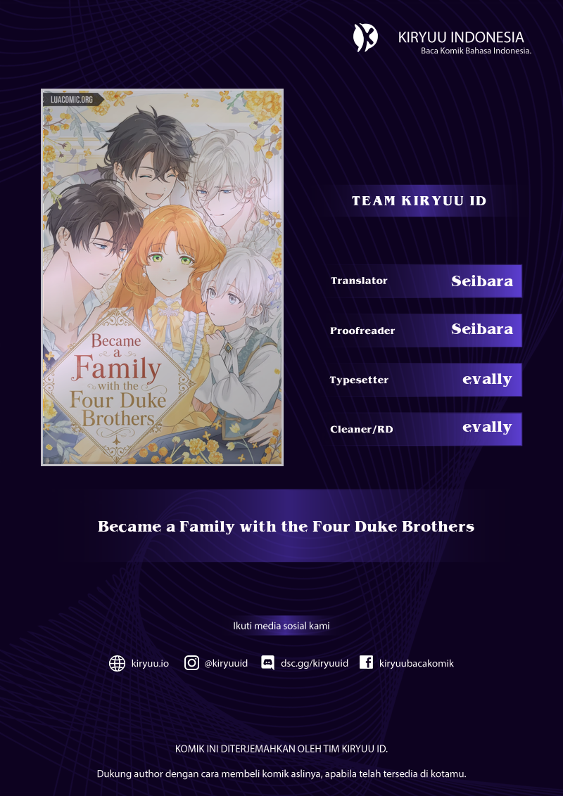Baca Became a Family with the Four Duke Brothers - Chapter 20 halaman 1