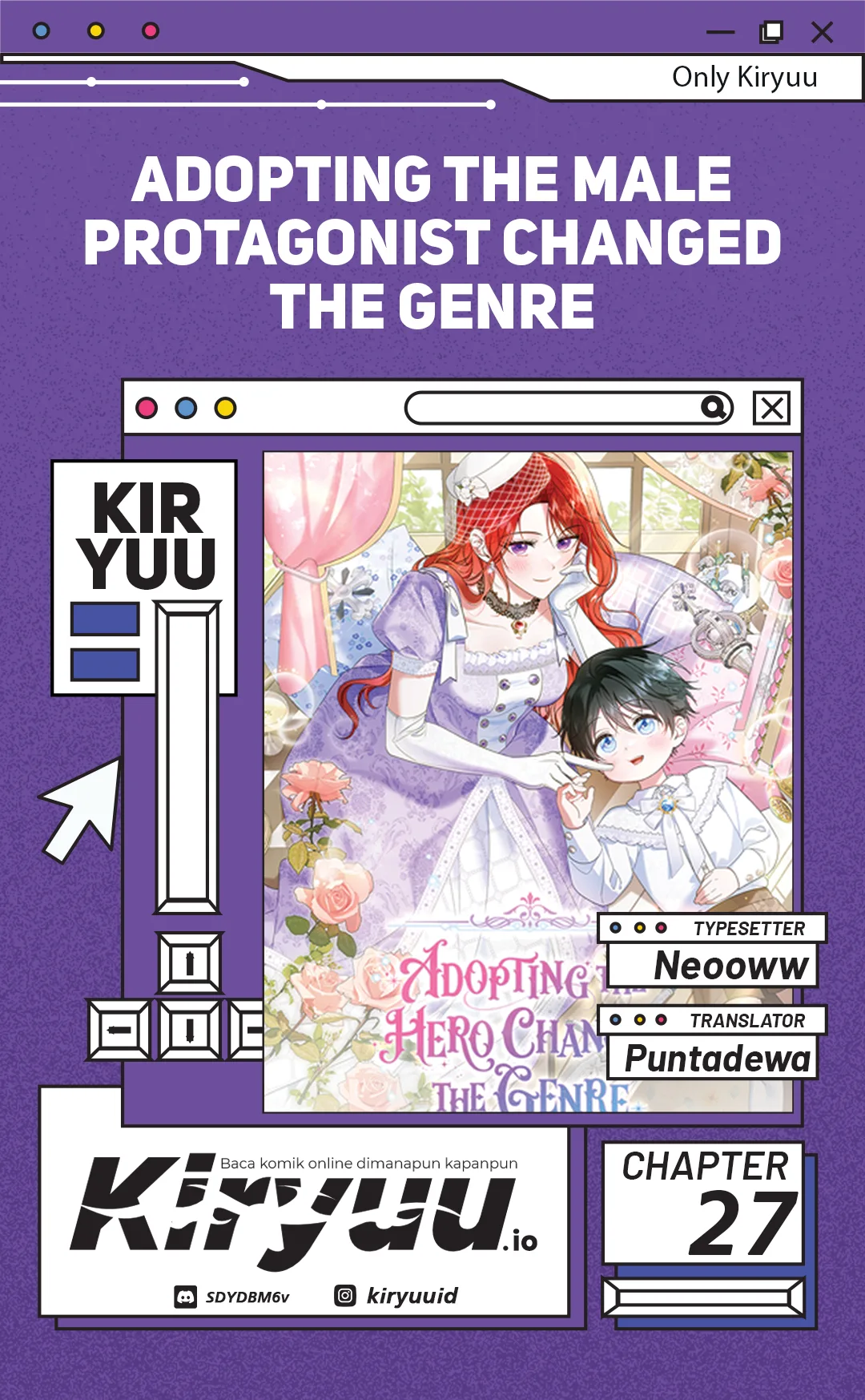 Baca Adopting the Male Protagonist Changed the Genre Chapter 27 Bahasa Indonesia page 6