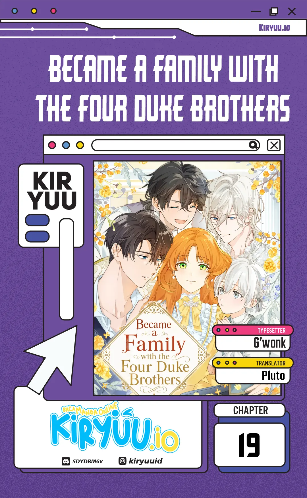 Baca Became a Family with the Four Duke Brothers - Chapter 19 halaman 1