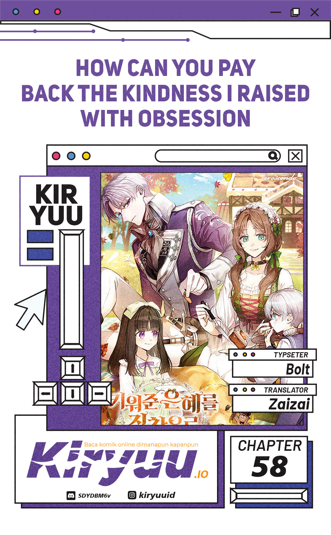 Baca How Can You Pay Back The Kindness I Raised With Obsession? Chapter 58 Bahasa Indonesia page 6