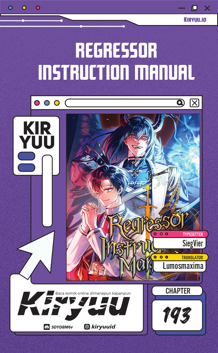 Baca Regressor Instruction Manual - Chapter 193 halaman 1