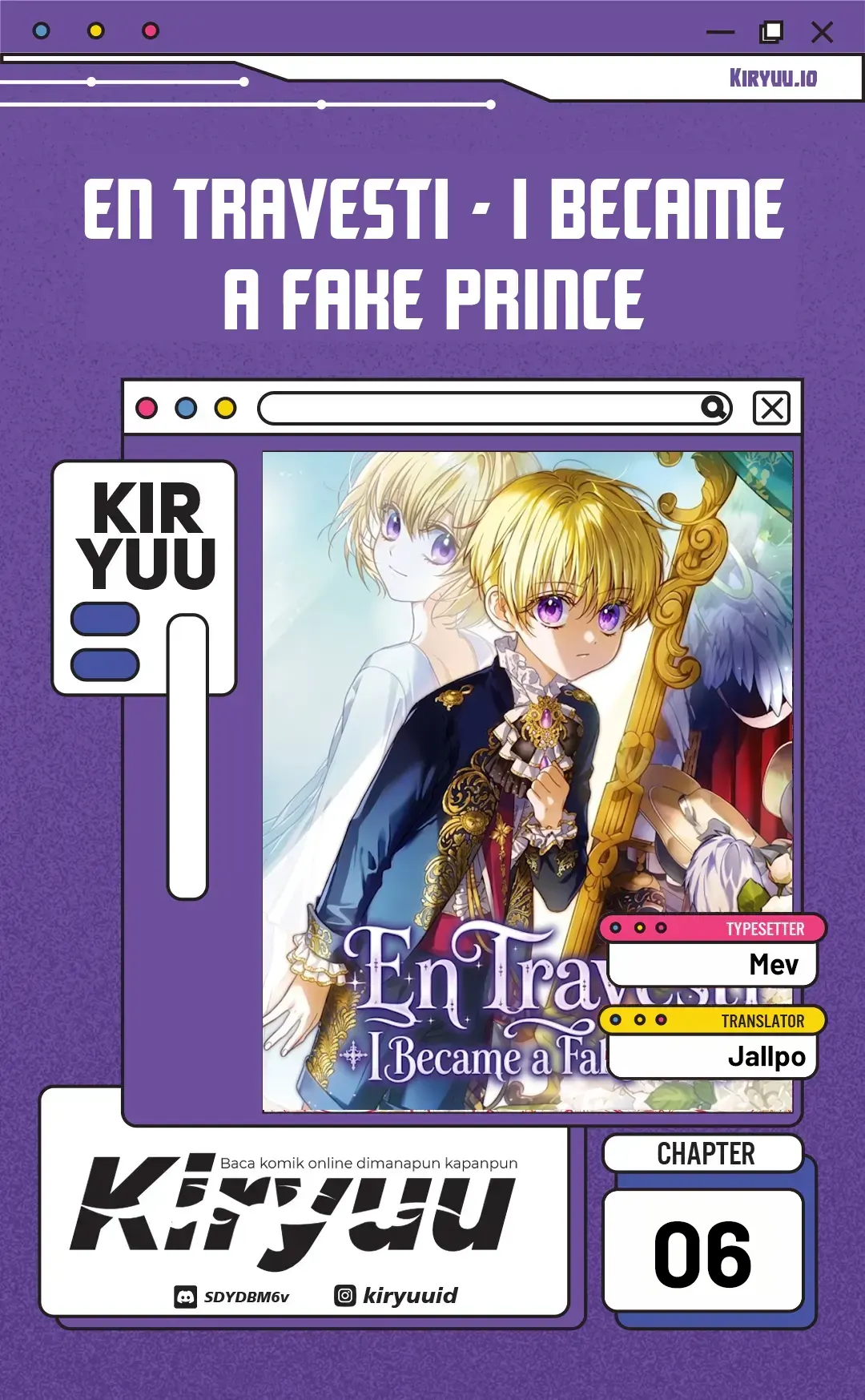 Baca En Travesti - I Became a Fake Prince - Chapter 6 halaman 1