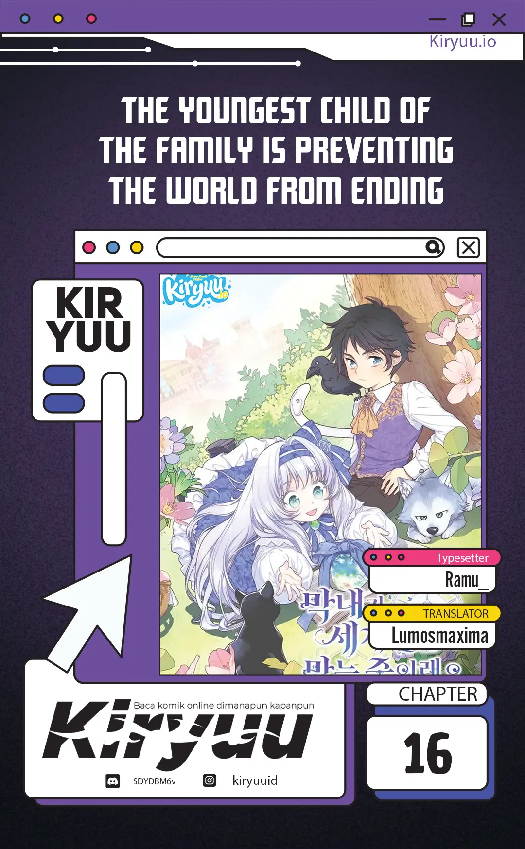 Baca The Youngest Child of the Family Is Preventing the World From Ending - Chapter 16 halaman 1