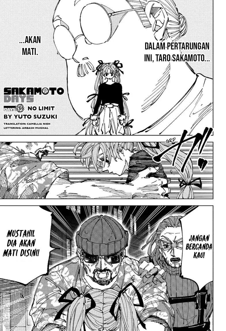 Baca Sakamoto Days - Chapter 266 halaman 2