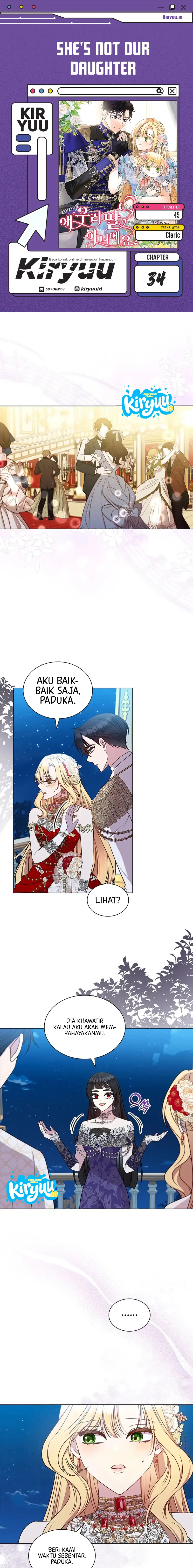 Baca She’s Not Our Daughter! - Chapter 34 halaman 1