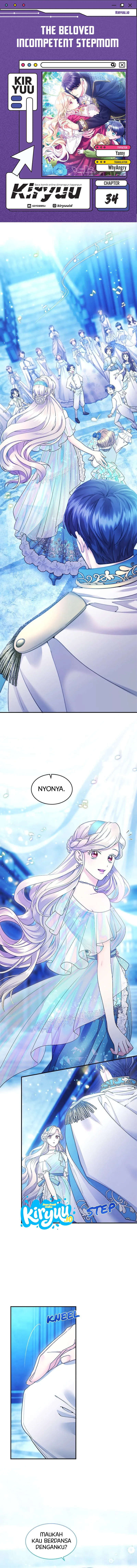 Baca The Beloved Incompetent Stepmom - Chapter 34 halaman 1