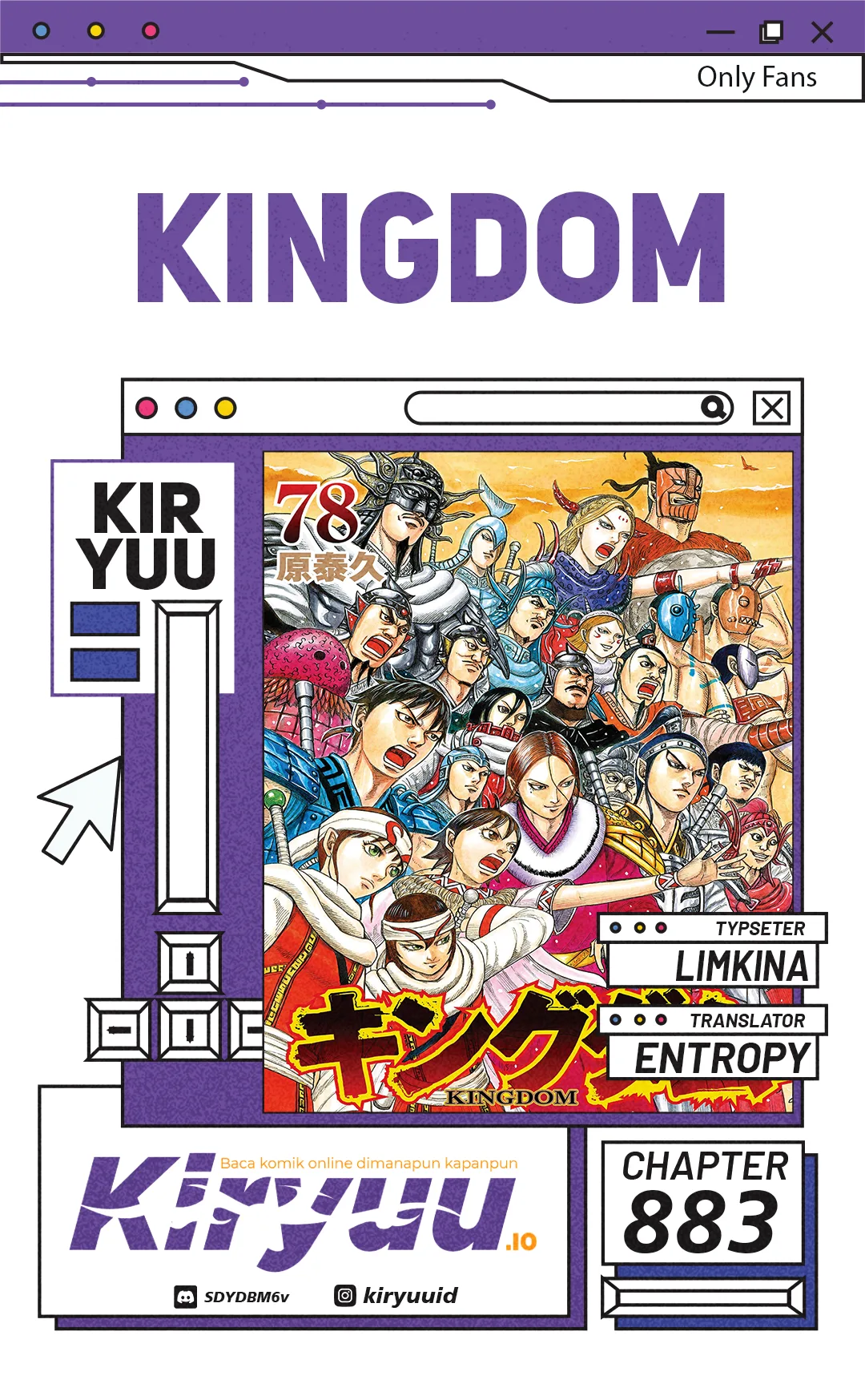 Baca Kingdom - Chapter 883 halaman 1