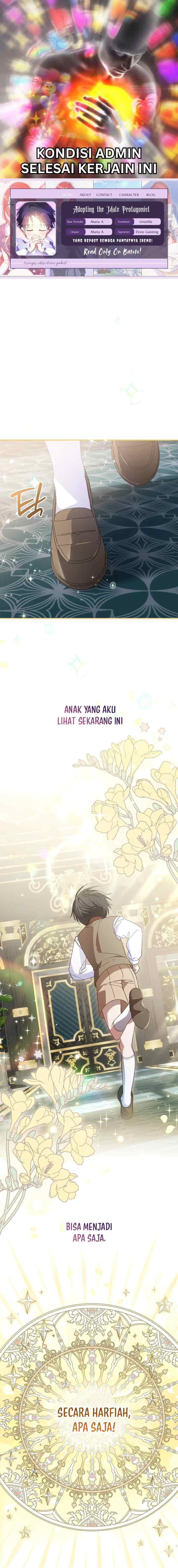 Baca Adopting the Male Protagonist Changed the Genre - Chapter 1 halaman 1