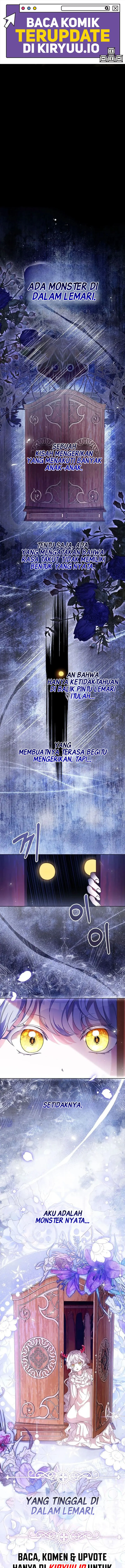 Baca Everyone Else Became a Romance Fantasy Heroine, But I Became a Closet Monster - Chapter 1 halaman 2