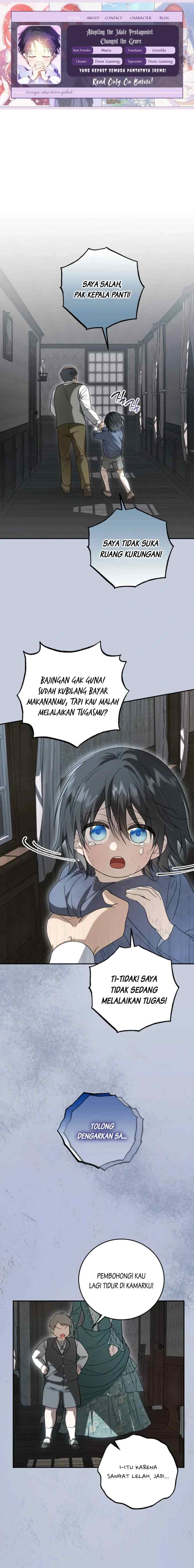 Baca Adopting the Male Protagonist Changed the Genre - Chapter 6 halaman 1