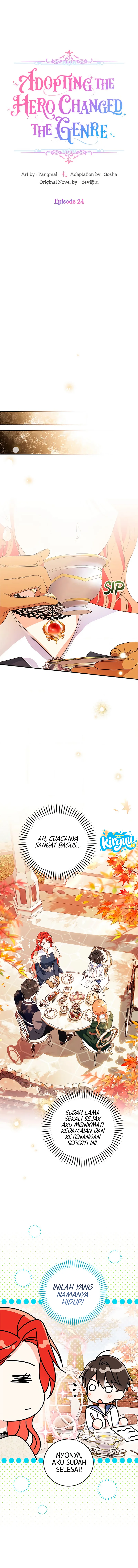Baca Adopting the Male Protagonist Changed the Genre - Chapter 24 halaman 3