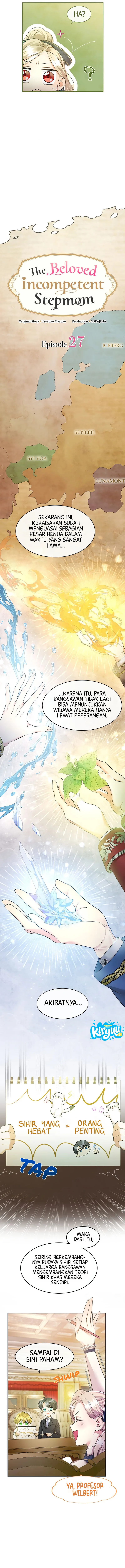 Baca The Beloved Incompetent Stepmom - Chapter 27 halaman 3