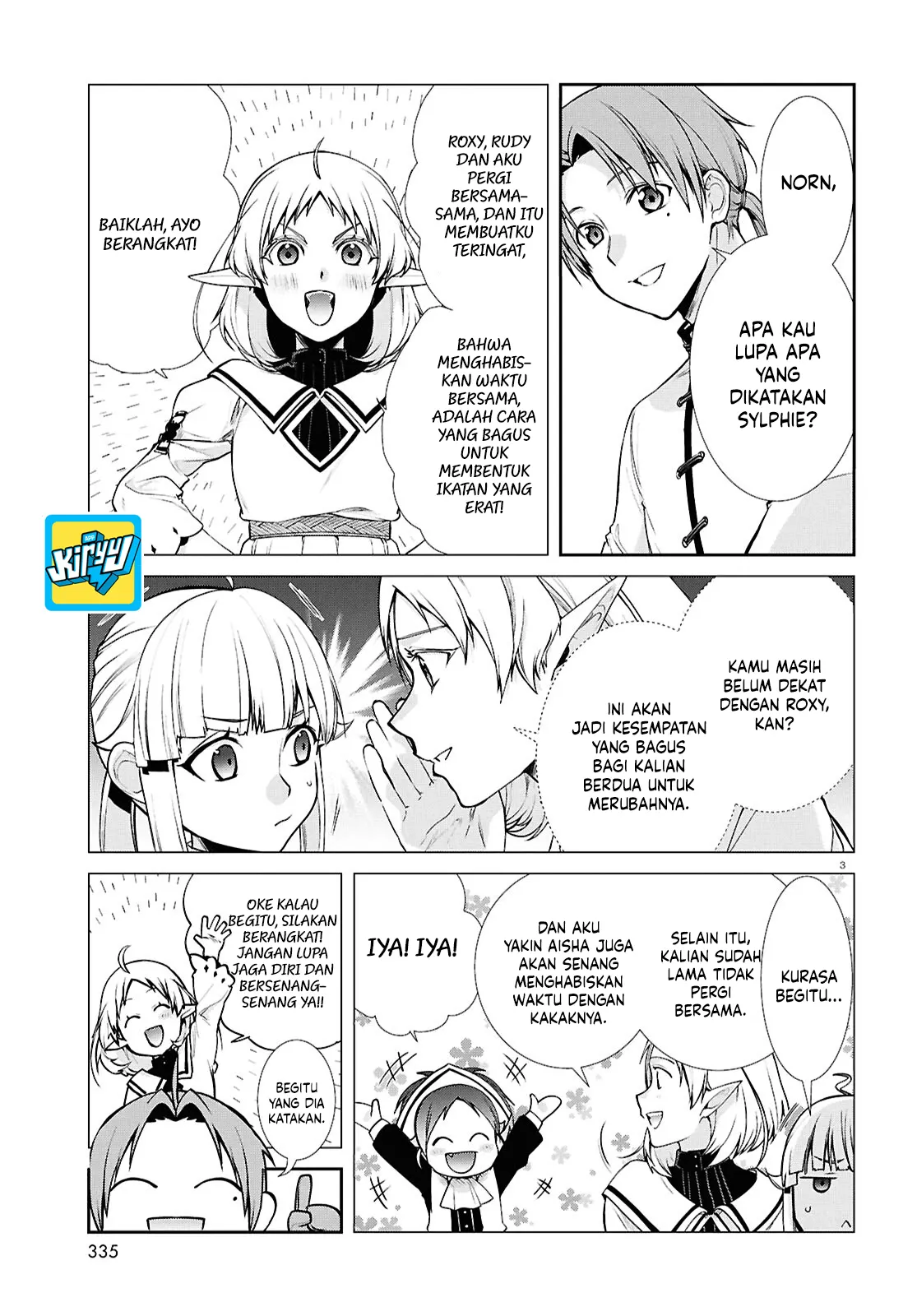 Baca Mushoku Tensei - Isekai Ittara Honki Dasu - Chapter 121 halaman 4